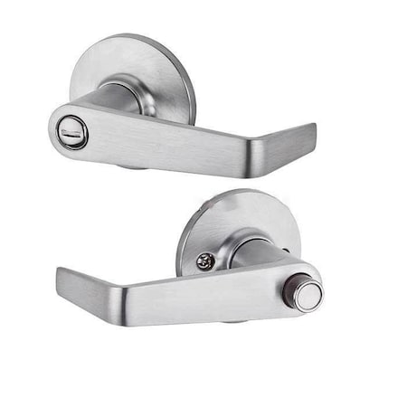 Kwikset Carson UL Privacy Lever 408CNL-26D-SCAL-84632